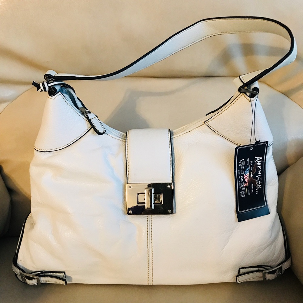 White Handbag